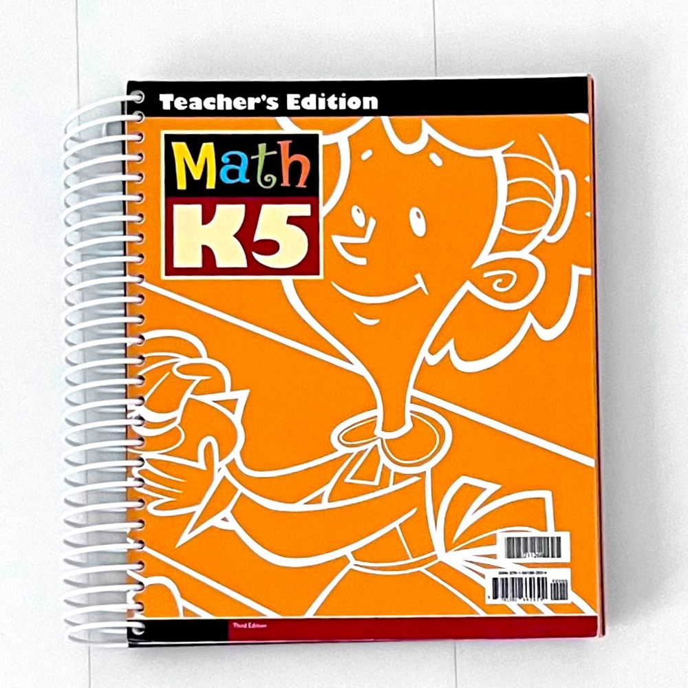 BJU Homeschool Math K5 Teacher”s Edition